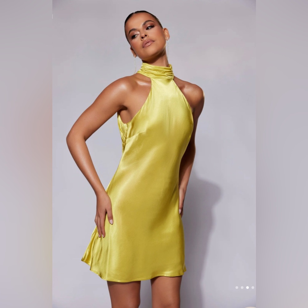 MESHKI Claire A-Line Mini Dress